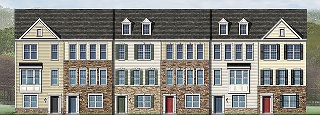 Brick or stone facade