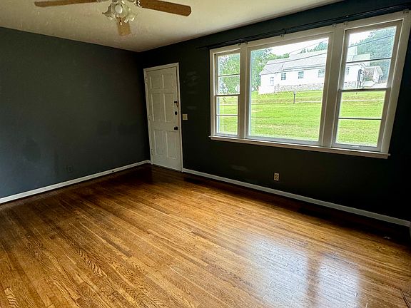 Living room with big picture window