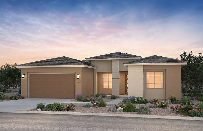 Salerno home exterior C with a modern look and feel.