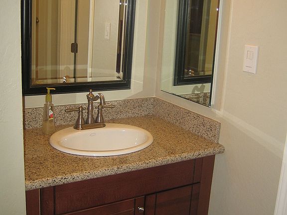 Updated vanity in bathroom