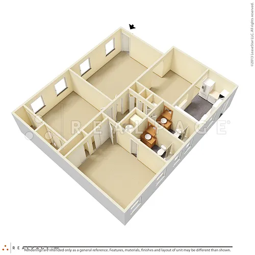 Floor plan The Lauren