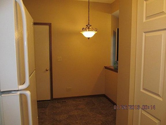 Eat in kitchen and access to garage.