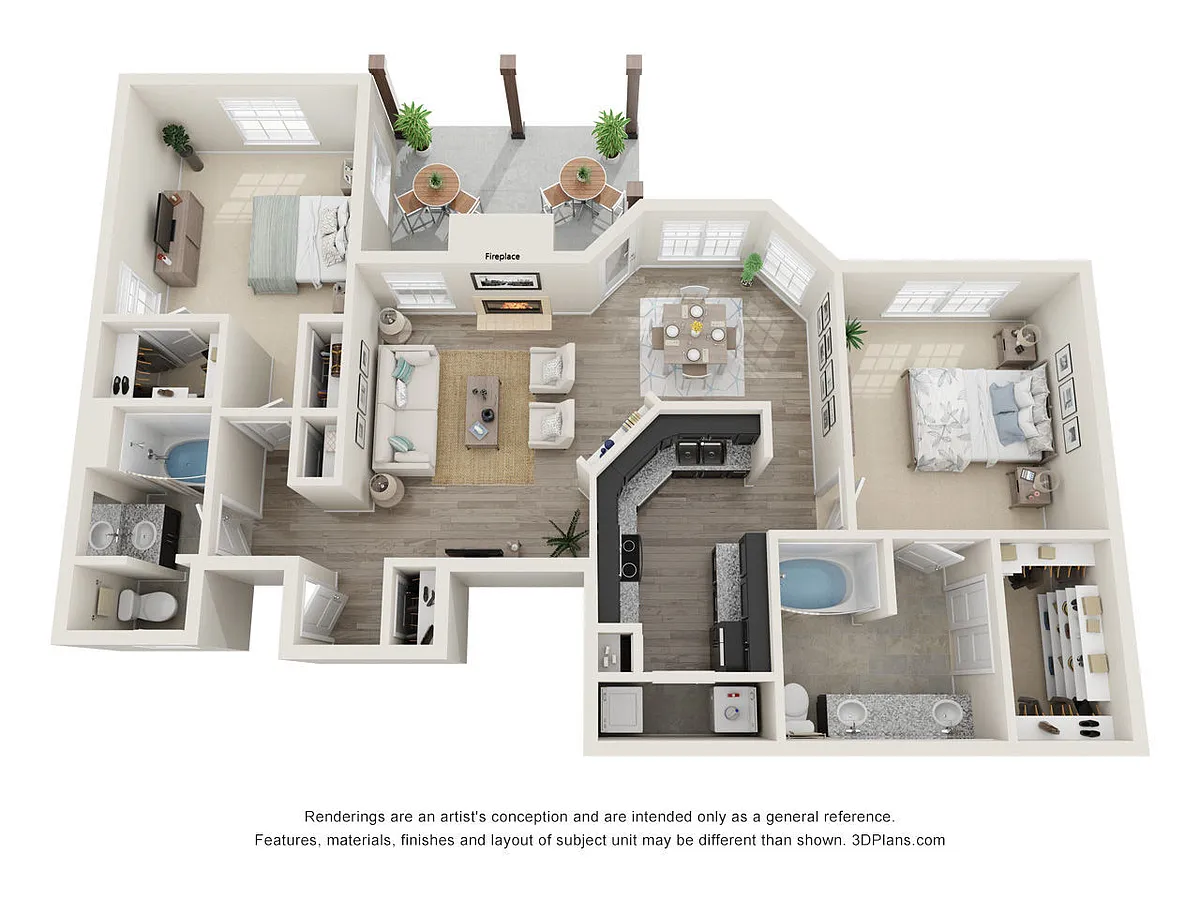 Floor plan B4