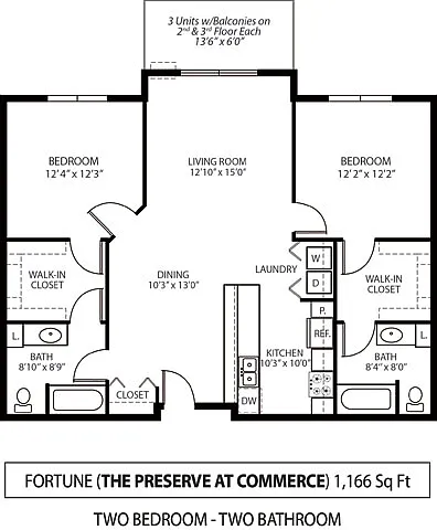 Floor plan Fortune