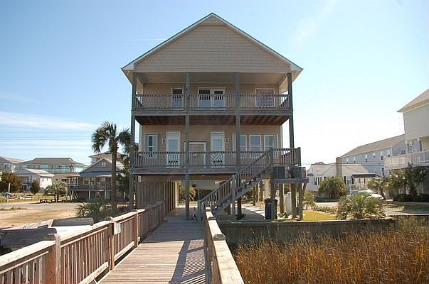 Back of Home from Dock