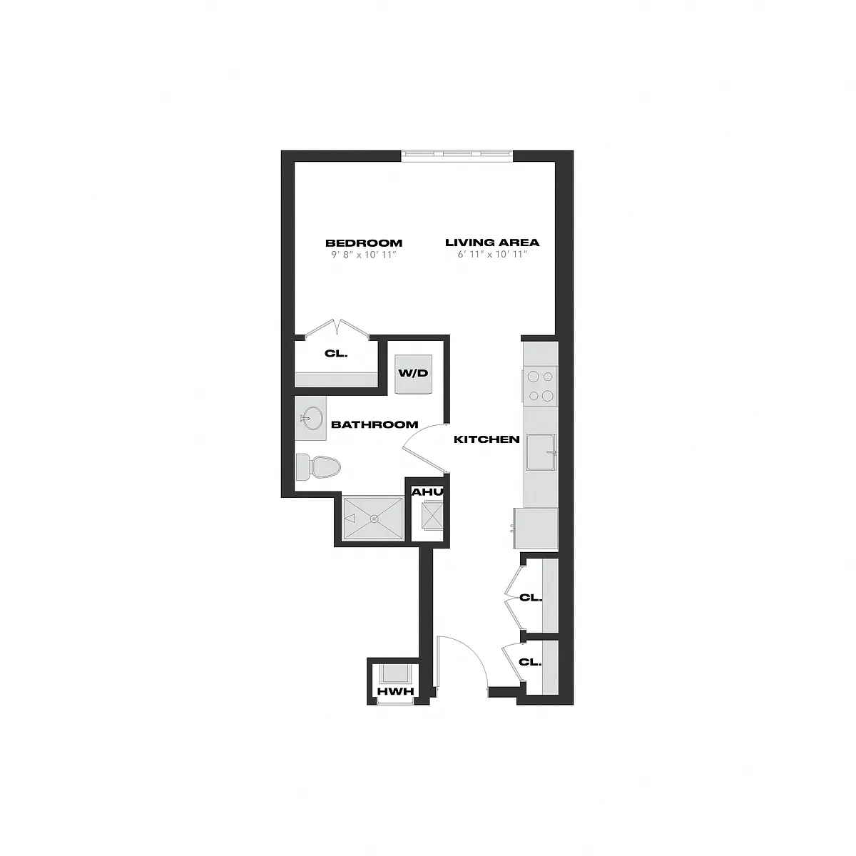 Floor plan Studio-S4
