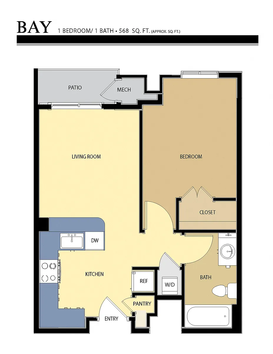 Floor plan Bay