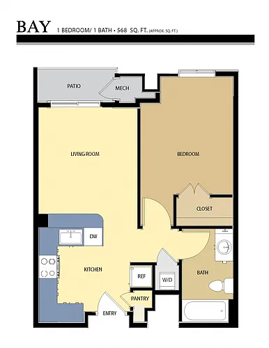 Floor plan Bay