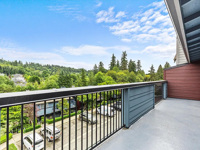 Relaxing views from balcony