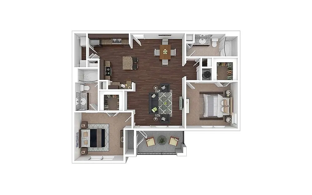 Floor plan Midtown