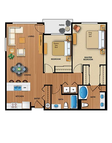 Floor plan Hawk