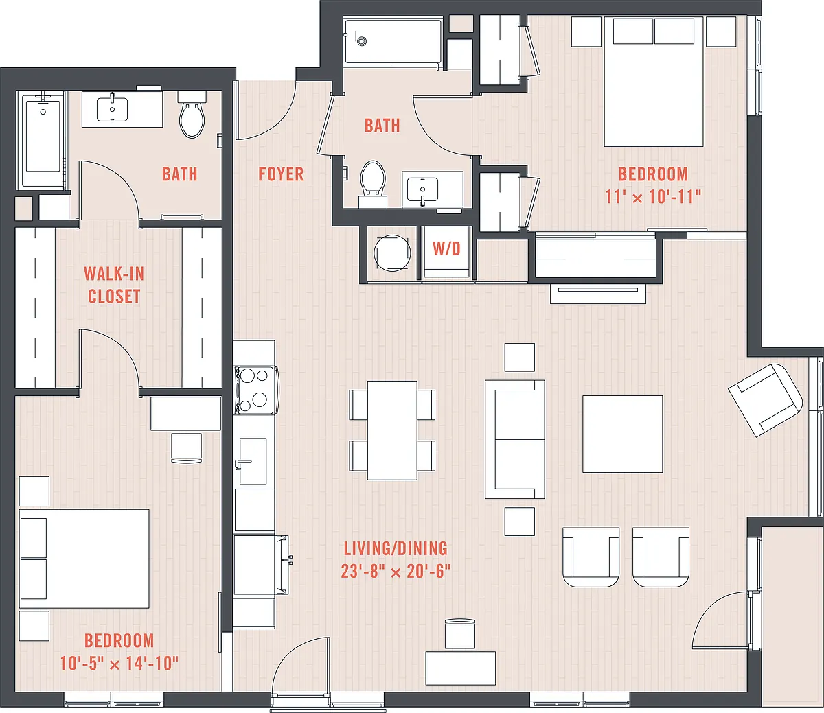 Floor plan B2Q