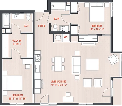 Floor plan B2Q