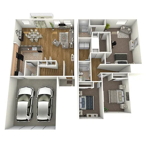 Floor plan Signature Townhome B