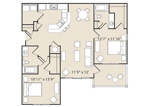 Floor plan B2