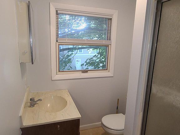 Bathroom from kitchen