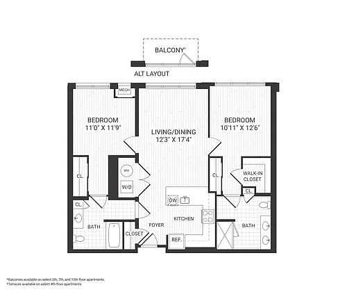 Floor plan B1