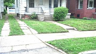 Front of home and side drive