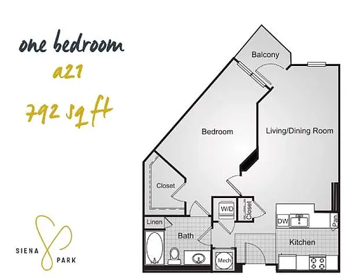Floor plan A21