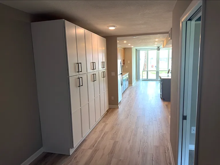 View upon entering