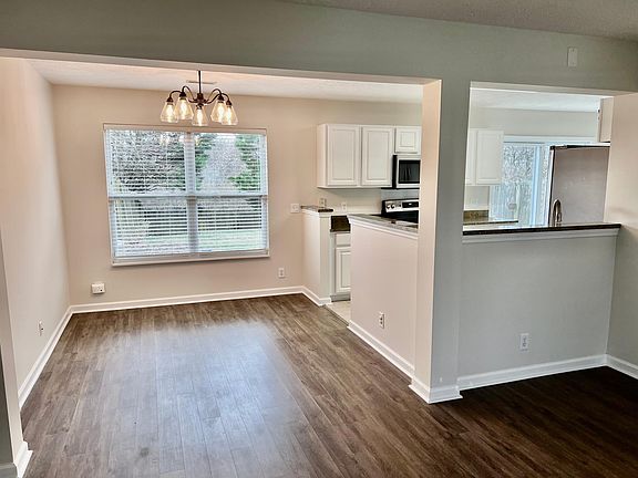 Dining area is open to kitchen