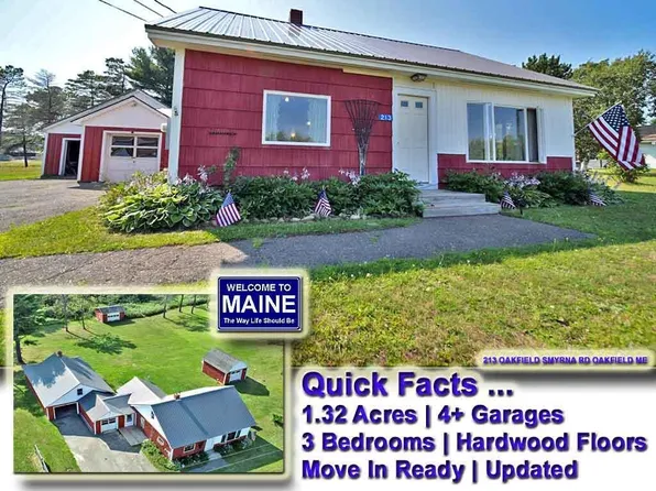 213 Oakfield Smyrna Road, Oakfield, ME 04763