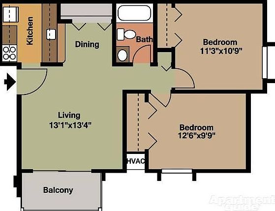 2nd image of 43329 Carlyle Pl APT 735
