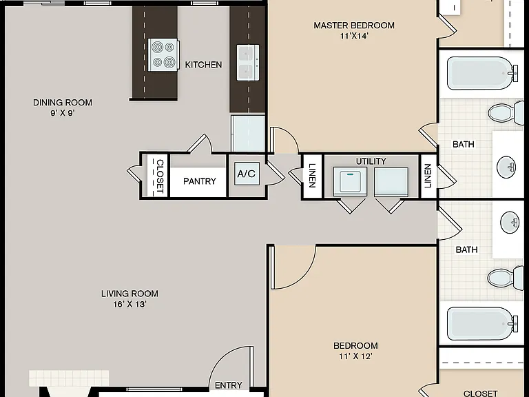 Woodbridge Crossing Apartments — Photo 33