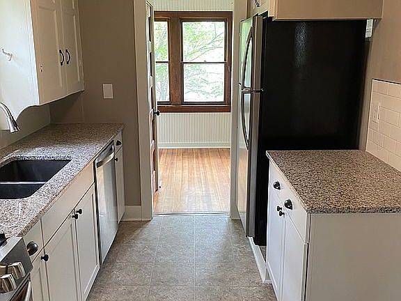 View into the dining room
