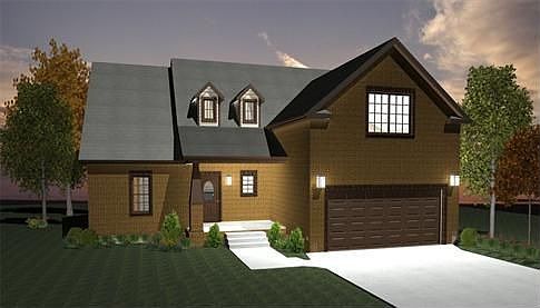 121 Franklin Meadows - Front Rendering - This is a Representation of What the Home Will Look Like Wh
