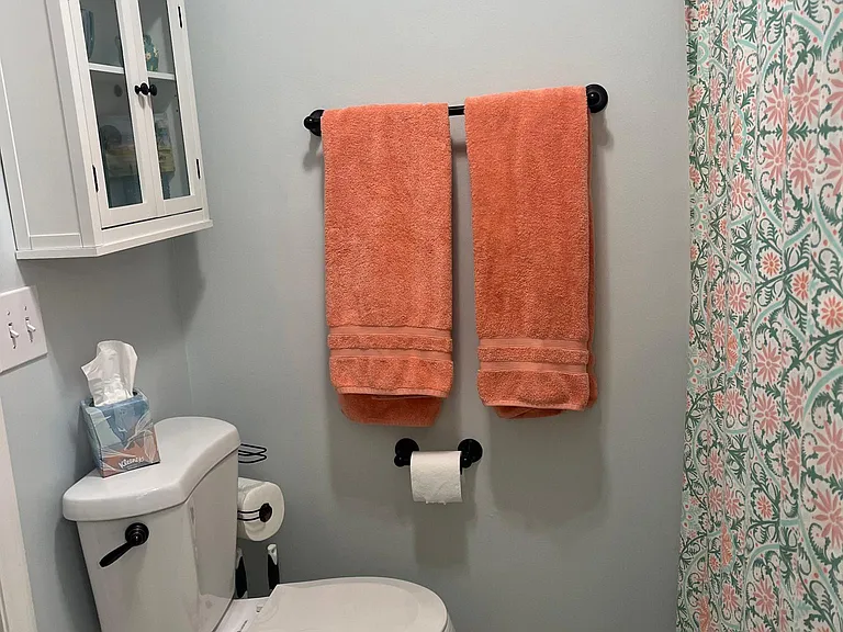 Upstairs bath.
