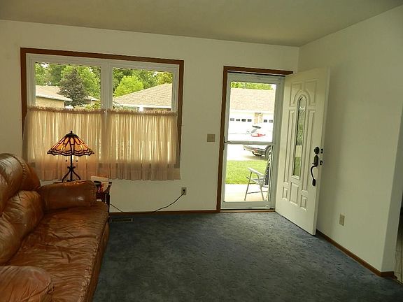 NEWER ENTRANCE DOOR AND SCREEN DOOR
