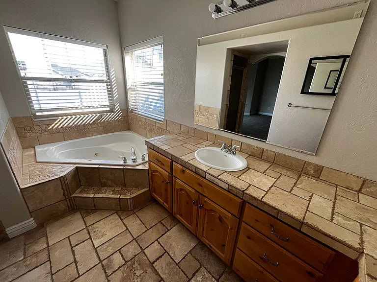 Master bathroom