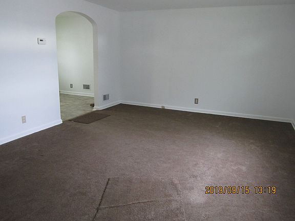 Living room from front door