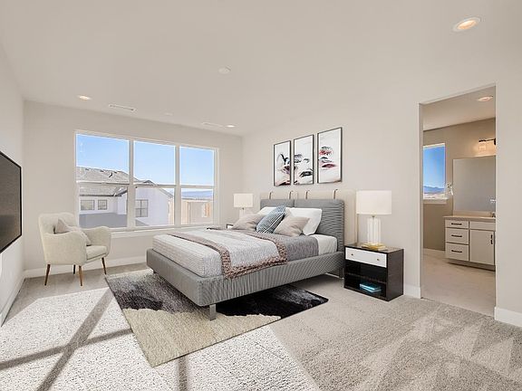 Spectacular primary suite with sitting area