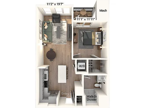 Floor plan AM10-727sf