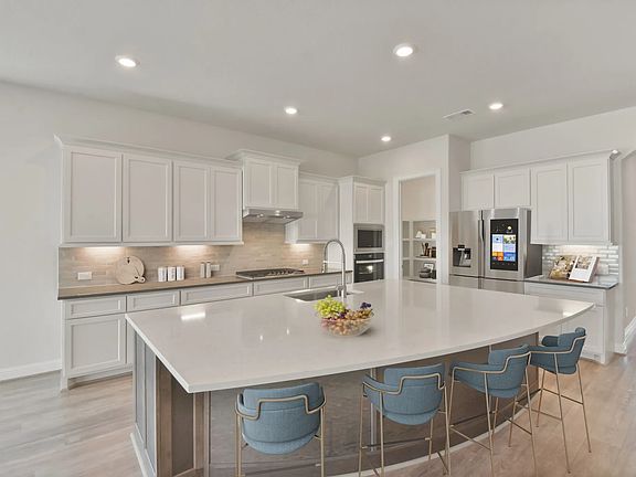 Plan 4117 kitchen - staged