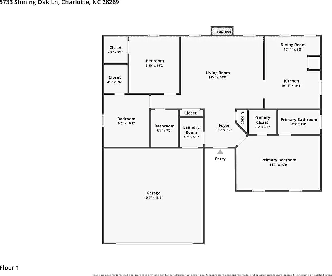 5733 Shining Oak Ln Charlotte, NC 28269 — Photo 2