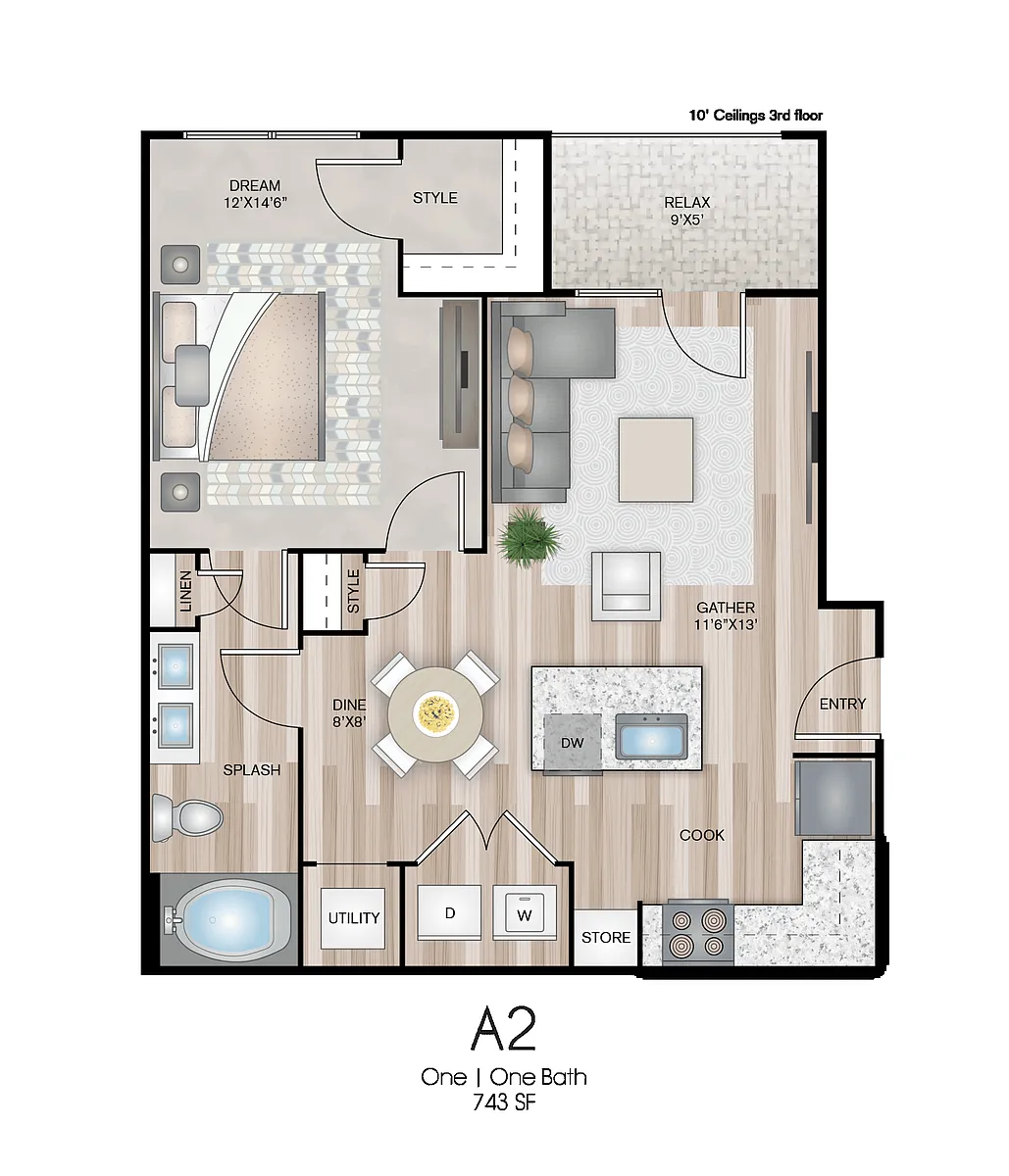 Floor plan A2