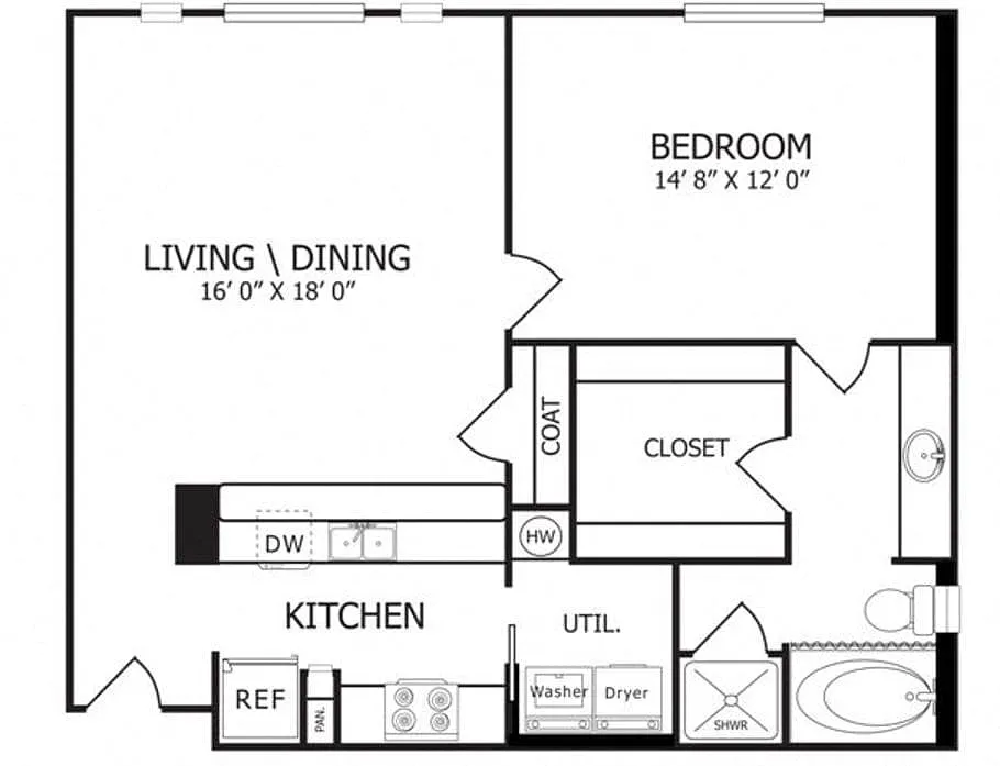 Floor plan The Moon