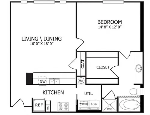 Floor plan The Moon