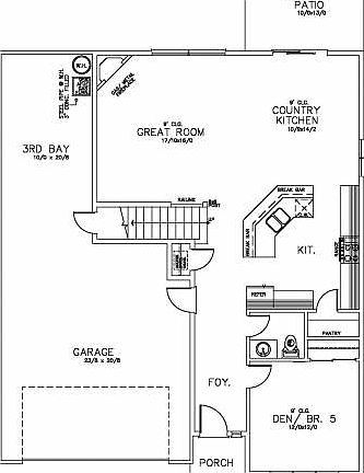 Floor Plan-Main Level
