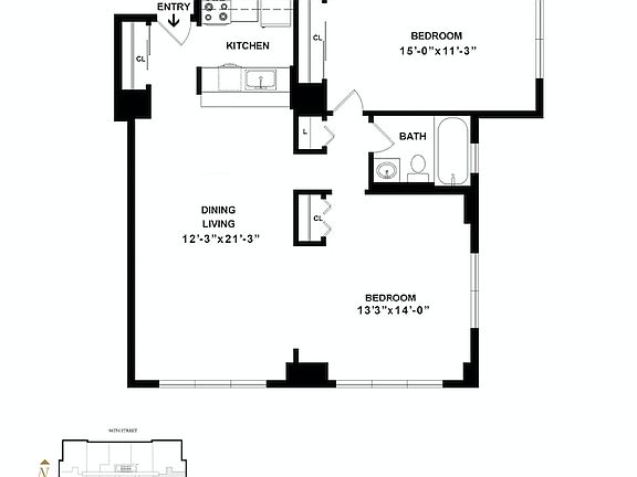 2nd image of 225 E 95th St #B26k