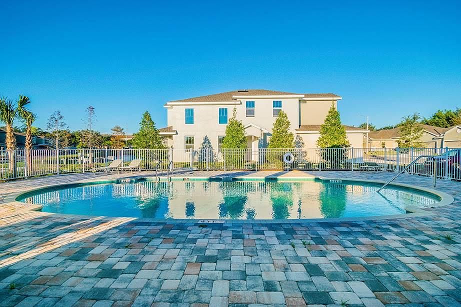 Community Pool - also has a pavilion with tables, chairs, and restrooms