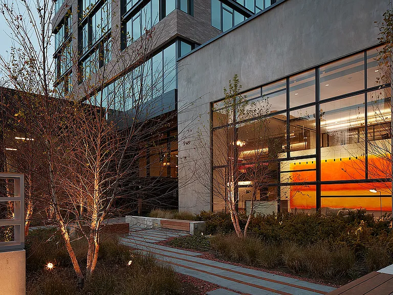 A striking blend of architecture and art.