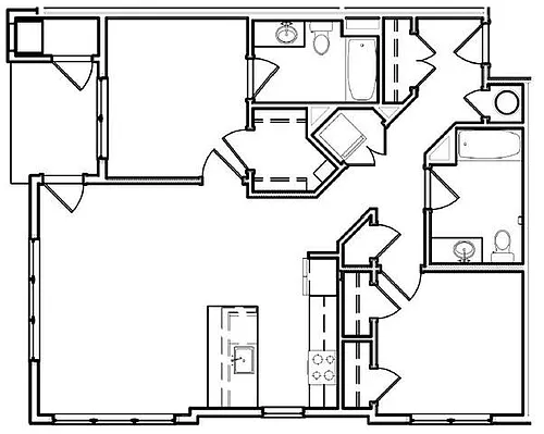 Floor plan B7