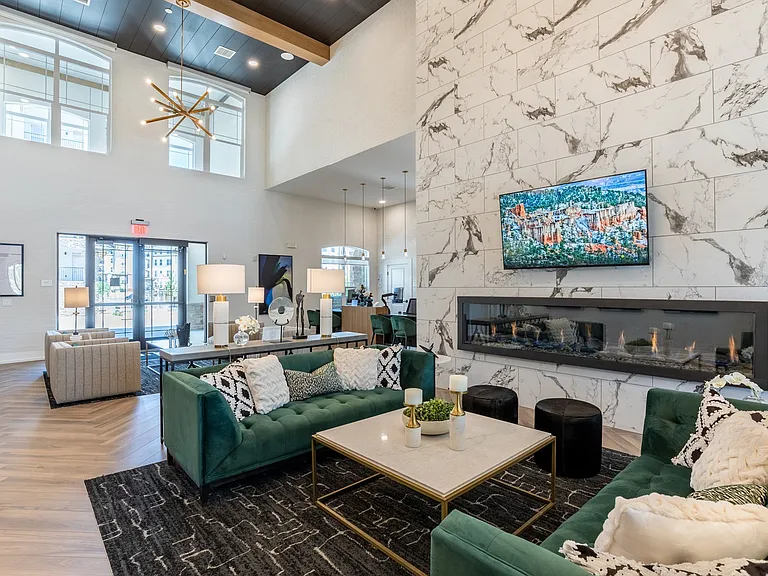 Community Lounge with TV's and Fireplaces