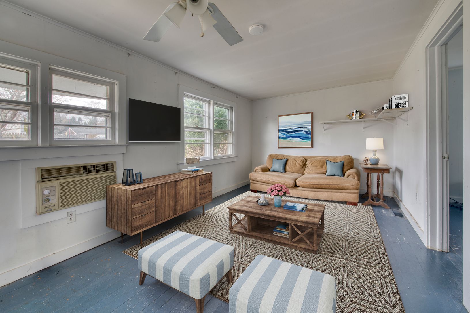  Cottage 2 Living  Room-Virtually Staged