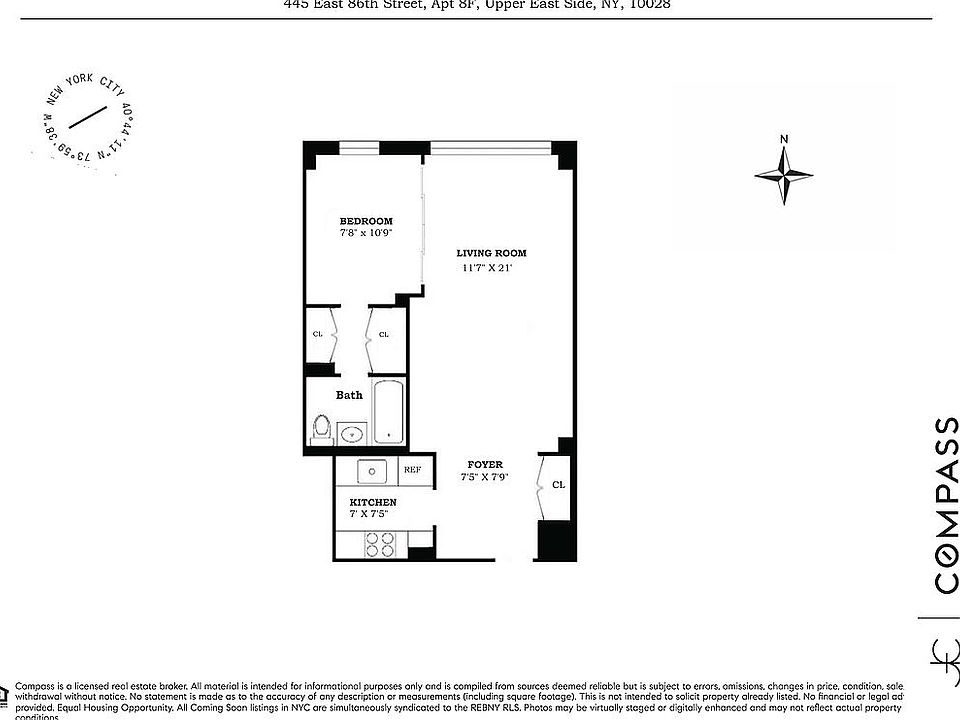 2nd image of 445 E 86th St APT 8F