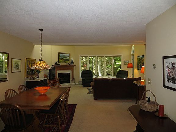 Dining and living rooms